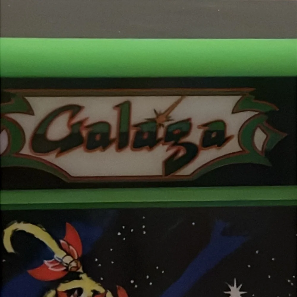 Arcade Galaga Mini Arcade Machine - Green - Picture 3 of 6